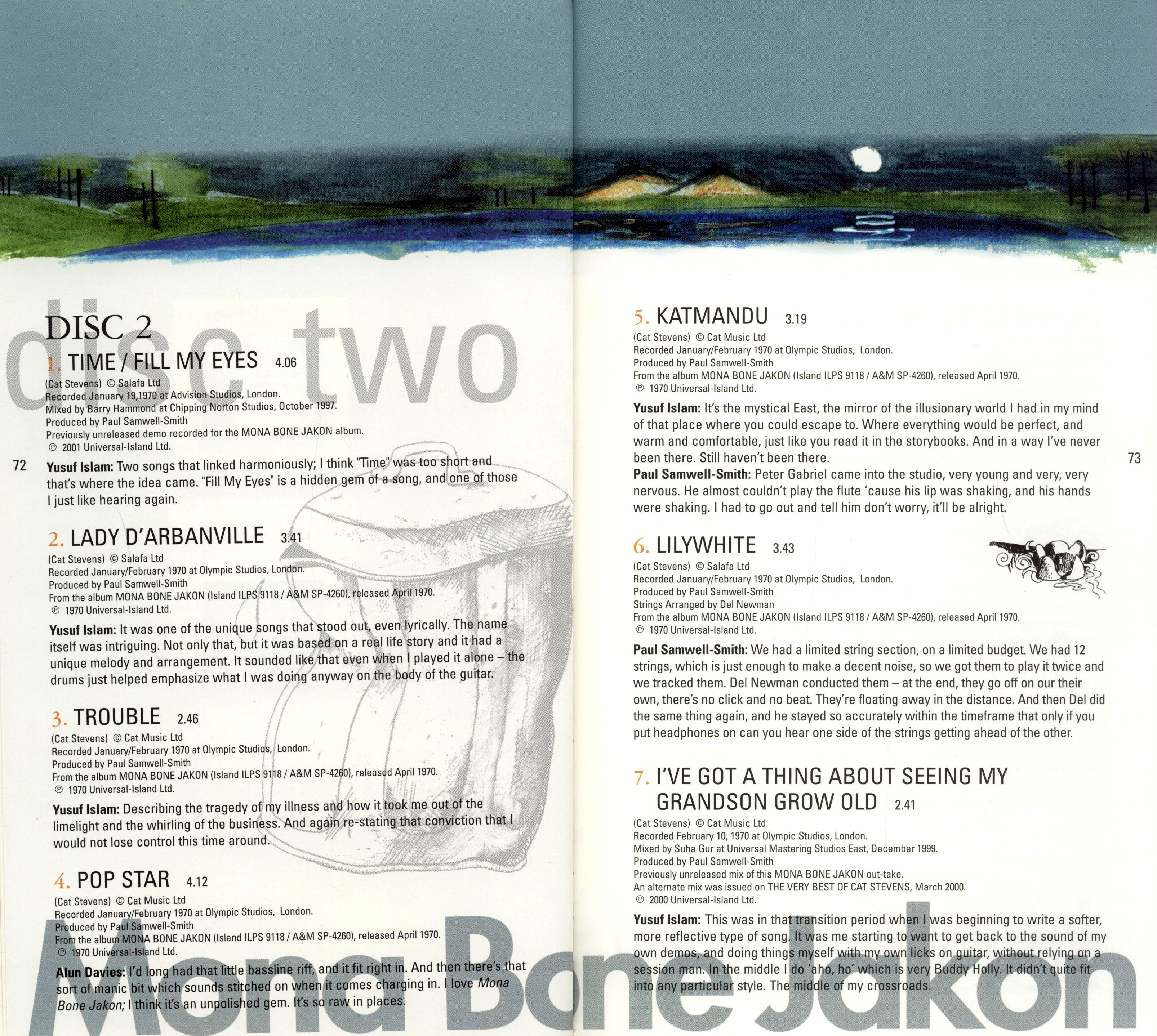 Cat Stevens  The Boxset : Booklet38